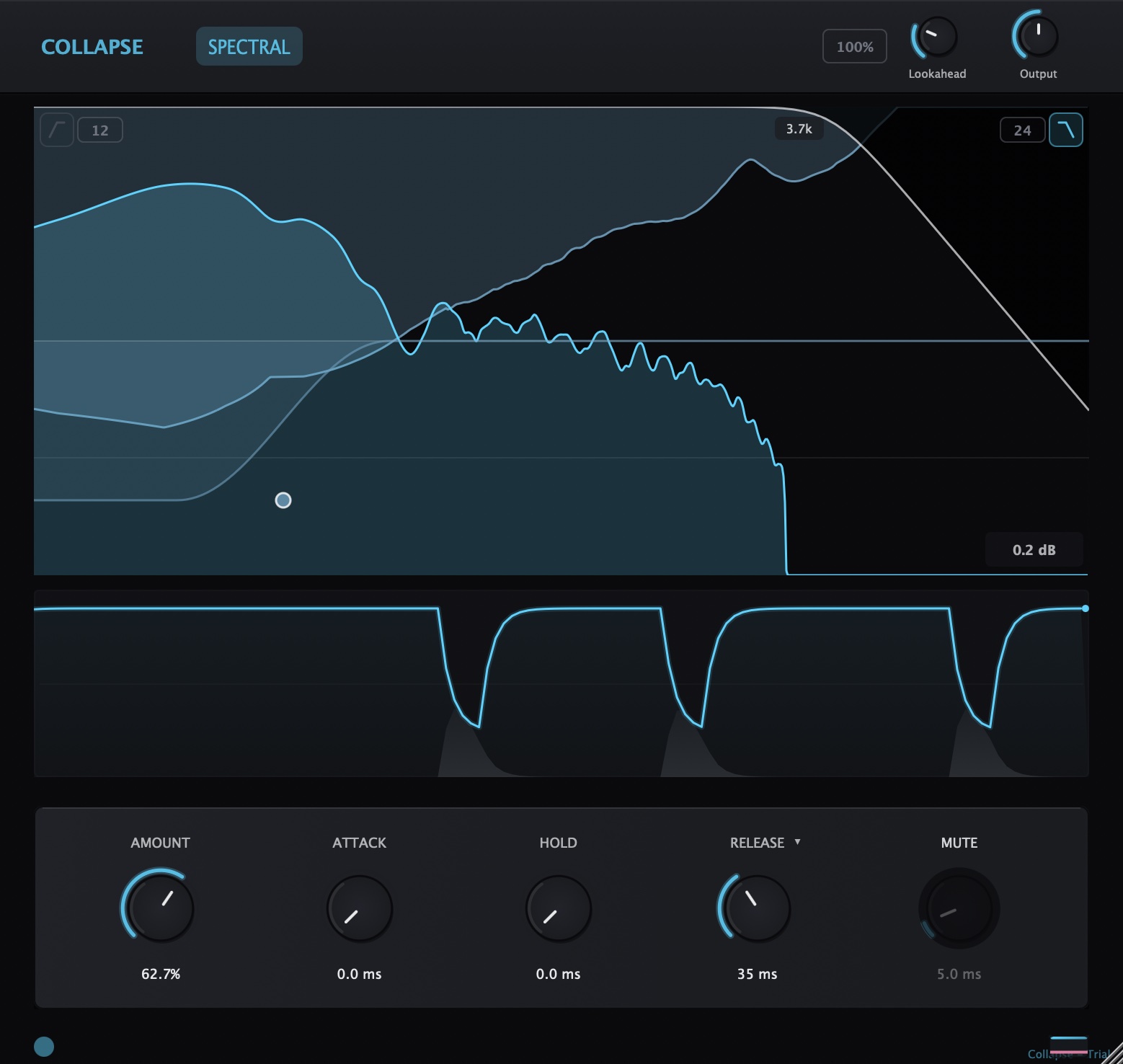 Collapse interface